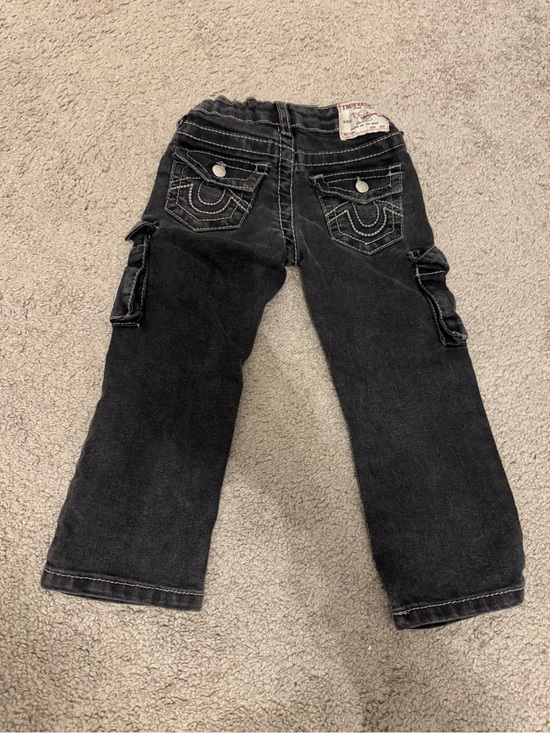 True Religion Other - True Religion Kids' Black Cargo Jeans Size 3T